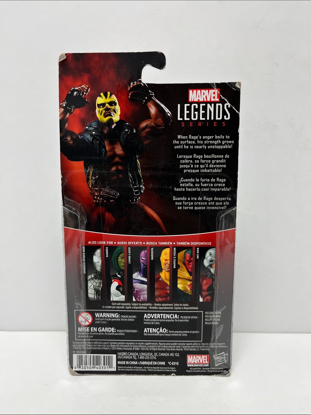 Marvel Rage Action Figure - Picture 2 of 6